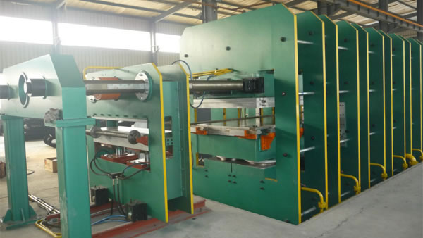 Linha de fabricação de esteiras transportadoras
